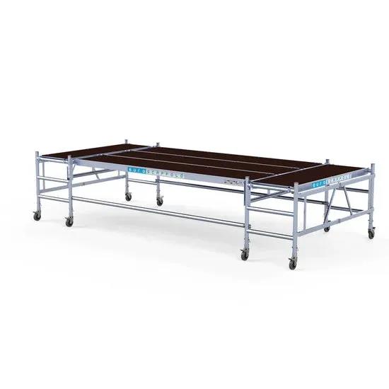 Stukadoors werkplatform 190 x 455 cm – 3 meter werkhoogte